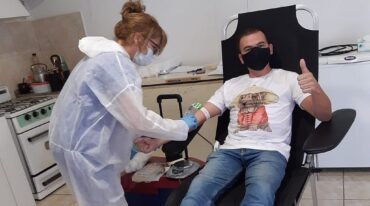 En la ciudad del sur entrerriano los recuperados del Covid-19 donan su plasma para ayudar en la recuperación de pacientes graves.