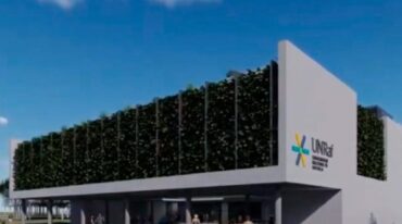 El render del edificio proyectado. Gentileza.