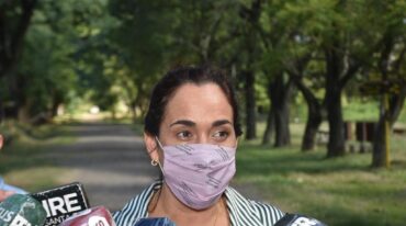La ministra Erika Gonnet. Flavio Raina.