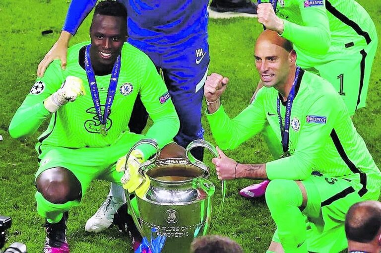 Willy Caballero y la Champions League