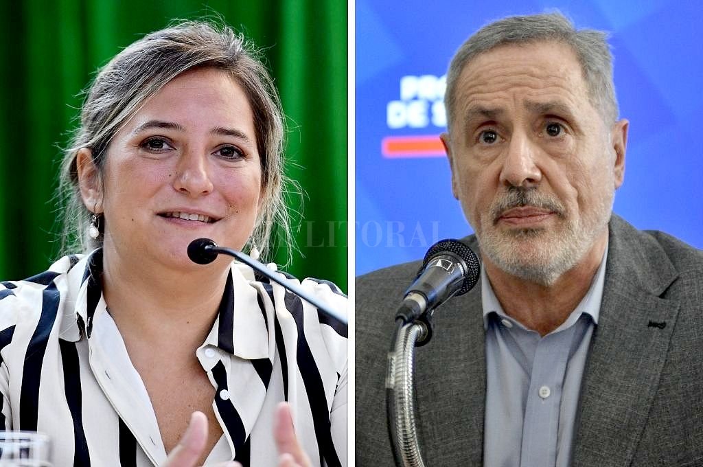 Lucila Lehmann y Marcelo Sain. Archivo El Litoral