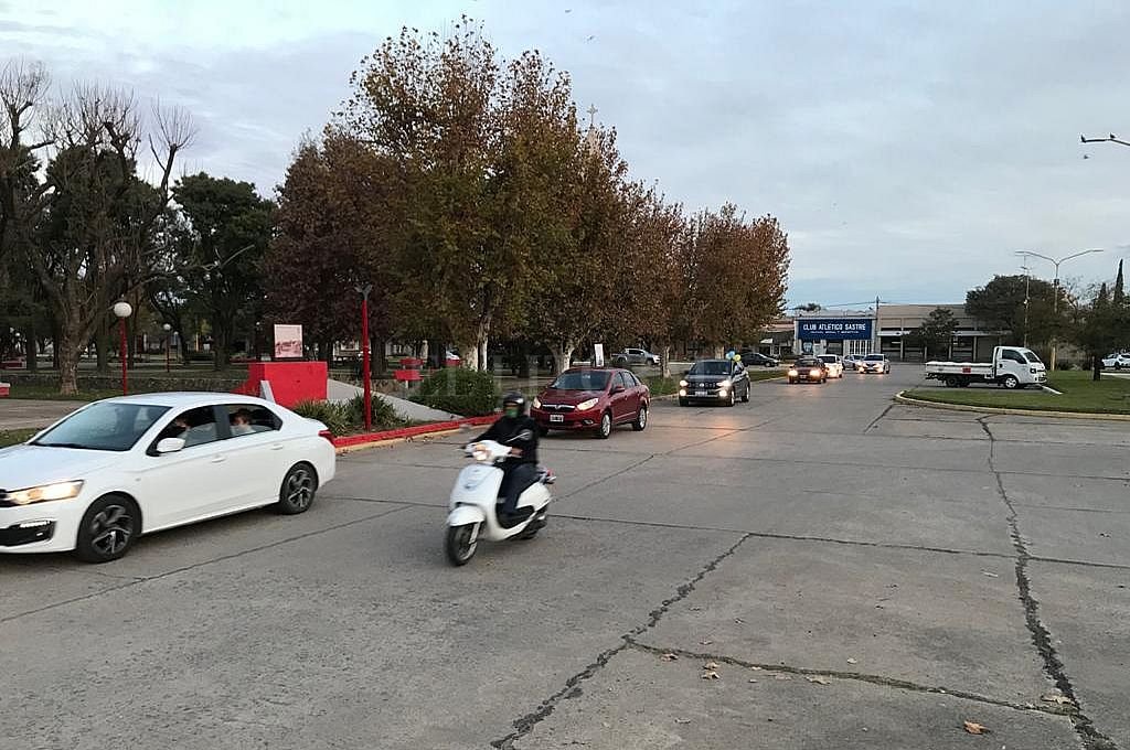 La marcha en Sastre. El Litoral