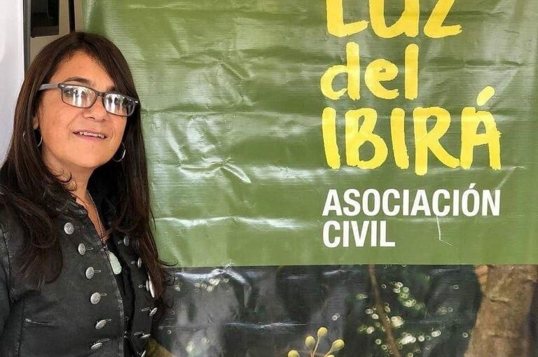 La profesora Mariana Acosta