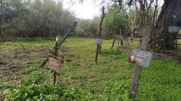Los degüellos eran una práctica habitual hasta la primera mitad del siglo XIX en el río de la Plata. En el campamento del Calá se sentenciaba de esa forma a los prisioneros o las personas acusadas de robo