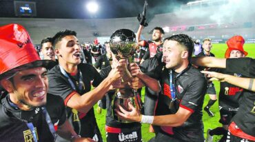 El festejo histórico. El Sabalero en su mejor momento.
