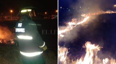En uno de los siniestros se advirtió que entre los pastizales había residuos domiciliarios. En los restantes se afectaron zonas de grandes dimensiones. El Litoral