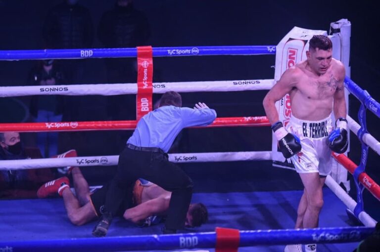 El villaguayense Marcelo Cóceres sumó sexto título como boxeador profesional.