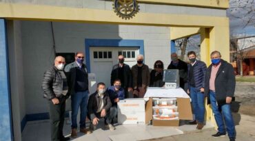 "En apenas 15 días logramos extender de 9 a 11 las camas críticas con respirados del Sanatorio Esperanza que atiende a pacientes de todo el departamento". Gentileza.