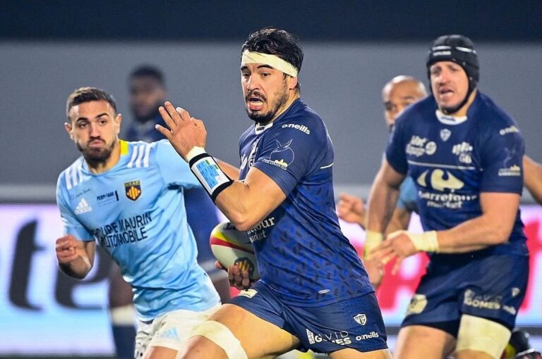 Jugando en un destacado nivel con el Colomiers Rugby