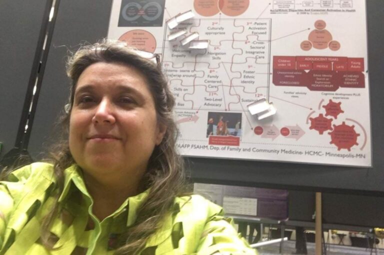 Verónica Svetaz impulsa un sistema para identificar coincidencias genéticas para reunificar a cientos de familias migrantes que fueron separadas en la frontera de Estados Unidos. Gentileza.