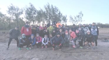 Corredores de trail running de La Paz