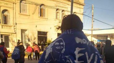 El Movimiento Evita realizó una manifestación frente al MPA en rechazo a las imputaciones. Agencia Reconquista