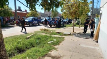 La zona del asesinato en Barra al 3.300. Twitter.