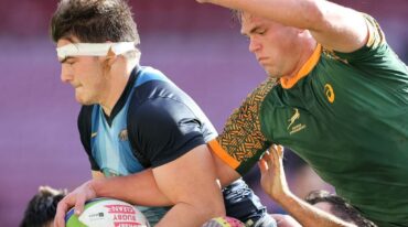 Pedro Rubiolo fue titular para Argentina en todos los partidos del certamen. Gentileza: UAR/Gaspa Fotos.