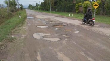 Los vecinos del DUE de Santo Tomé remarcaron el mal estado de las calles del sector y la falta de mantenimiento.   Gentileza