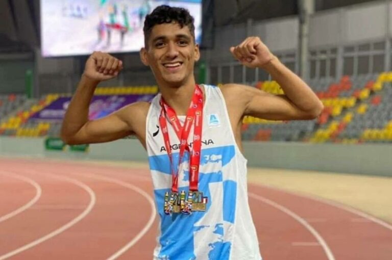 El concordiense se colgó dos medallas doradas y espera el Mundial de Kenia.