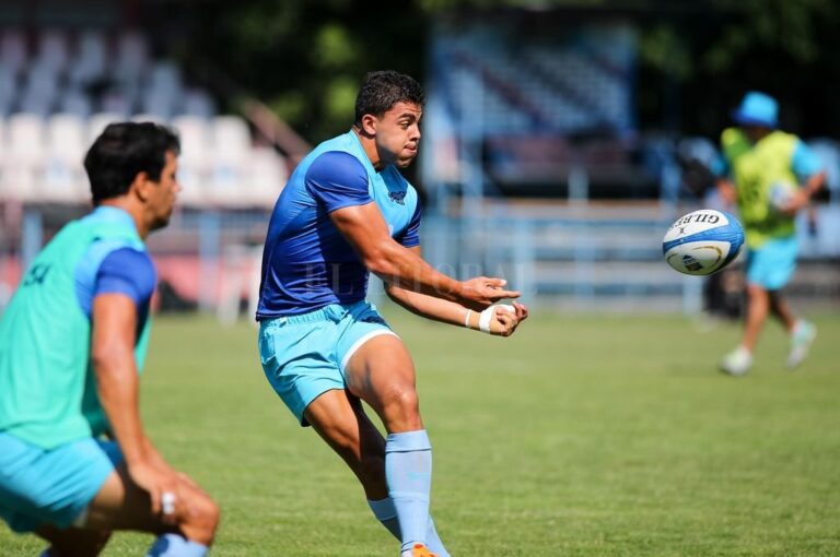Santiago Chocobares. El back nacido rugbísticamente en Pampas de Rufino y que pasara por Duendes de Rosario