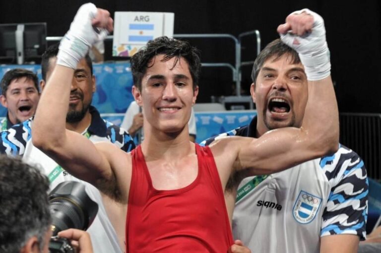 Mirco Cuello hará su debut en el boxeo olímpico el 23 de julio alrededor de las 23. Archivo.