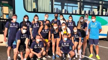 El plantel argentino femenino