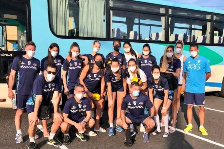 El plantel argentino femenino