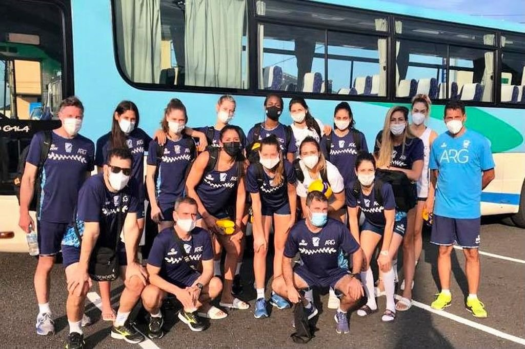 El plantel argentino femenino