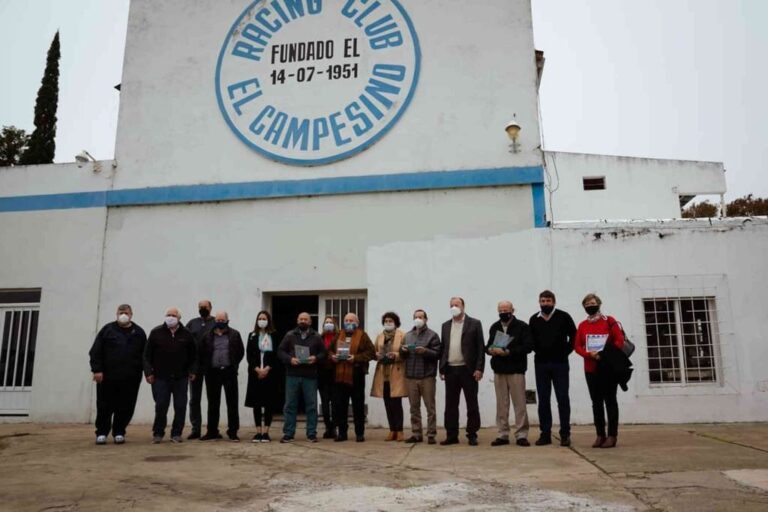 Los participantes en un día especial para la institución. Gentileza.