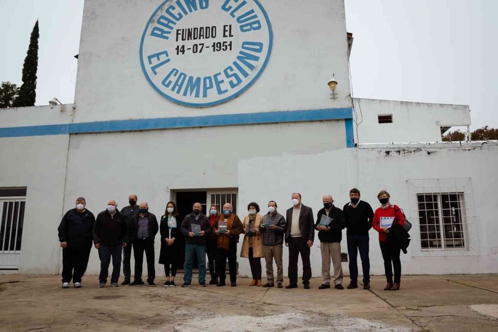 Los participantes en un día especial para la institución. Gentileza.
