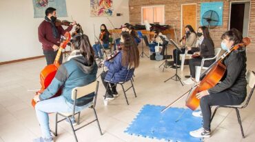 En pleno ensayo de los sábados