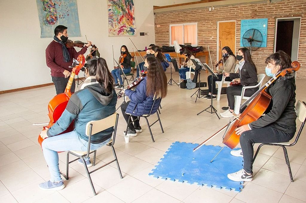 En pleno ensayo de los sábados