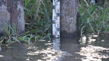 La cota del Puerto Santa Fe está a 8