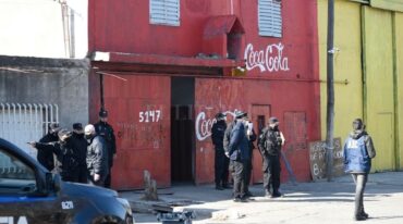 Frente del comercio donde ocurrió el hecho. Marcelo Manera