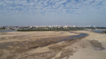 En el puerto de Paraná el hidrómetro midió este sábado -0