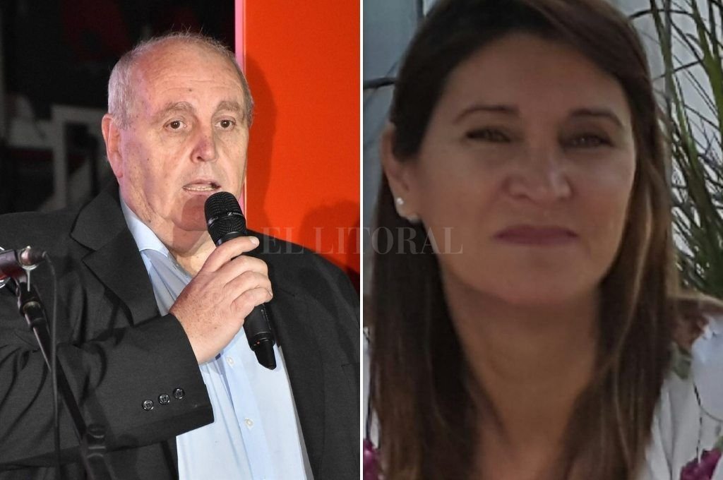 Luis Spahn y Viviana Troia. Archivo