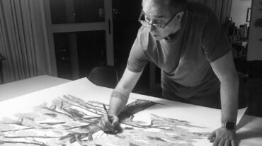 Daniel Rasello se dedica al dibujo y la pintura
