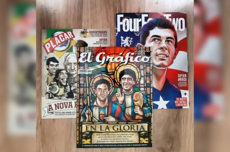 Las tapas del paranaense trascendieron las fronteras: El Gráfico (Argentina)