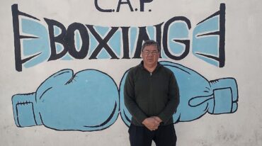 Carlos González abrió su gimnasio en noviembre del 2020.  Víctor Ludi