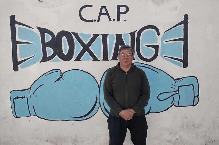 Carlos González abrió su gimnasio en noviembre del 2020.  Víctor Ludi