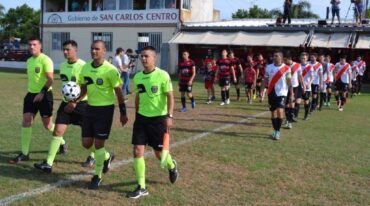 La final de la Liga Esperancina de 2019 entre Central San Carlos y Atlético Franck. Gentileza.