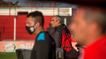 Iván Delfino cree en el crecimiento de su equipo. Prensa Patronato
