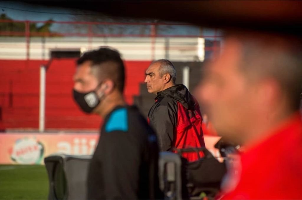 Iván Delfino cree en el crecimiento de su equipo. Prensa Patronato