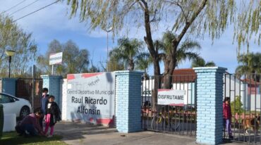El complejo Raúl Alfonsín se prepara para recibir a la escuela municipal de deporte adaptado. FOTO: Aldana Badano