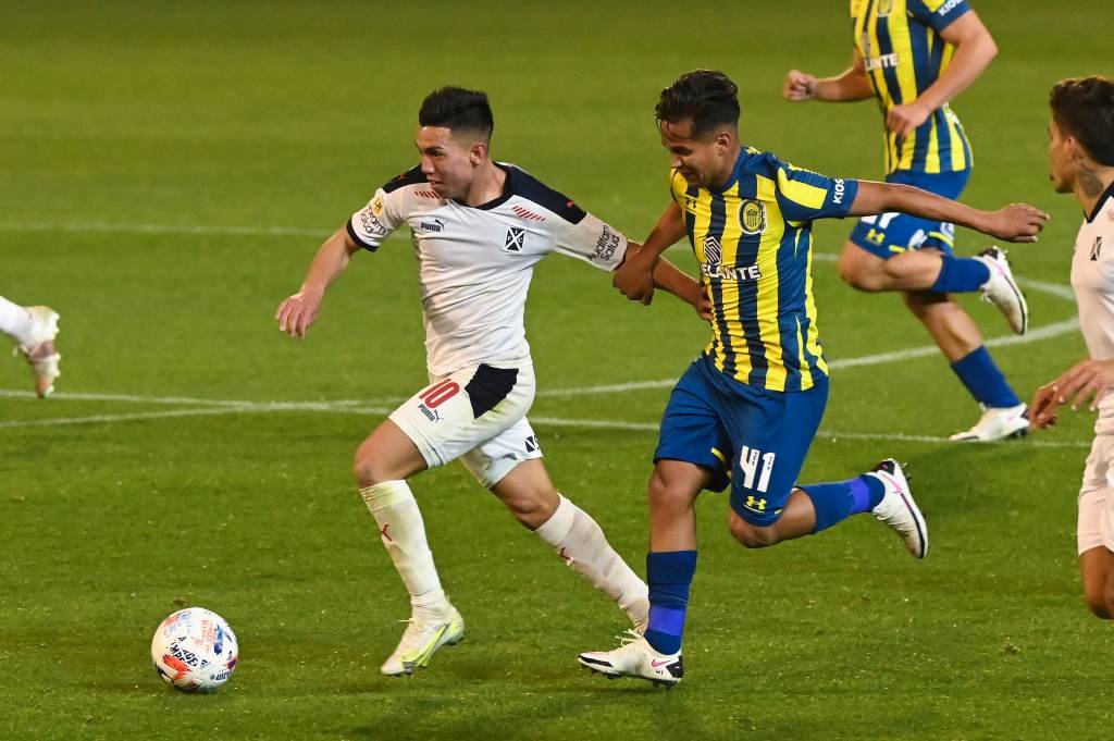 Imagen de la derrota de Central ante Independiente por el torneo doméstico. Télam.