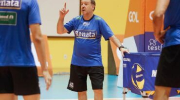 Horacio Dileo. Gentileza: prensa Volei Renata.