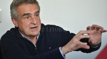 "Conozco muy bien la provincia y no se puede defender lo que no se conoce" dijo Rossi. Luis Cetraro