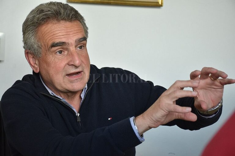 "Conozco muy bien la provincia y no se puede defender lo que no se conoce" dijo Rossi. Luis Cetraro