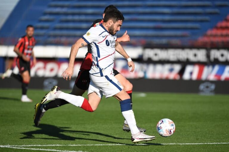 Patronato corrió de atrás todo el cotejo ante el Ciclón. Prensa San Lorenzo