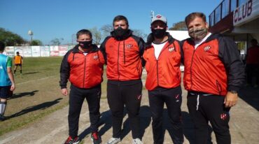Cuerpo técnico de Patronato en Chajarí.