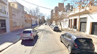 El hecho se produjo en una vivienda ubicada en Pueyrredón al 500. Captura digital - Google Maps Streetview