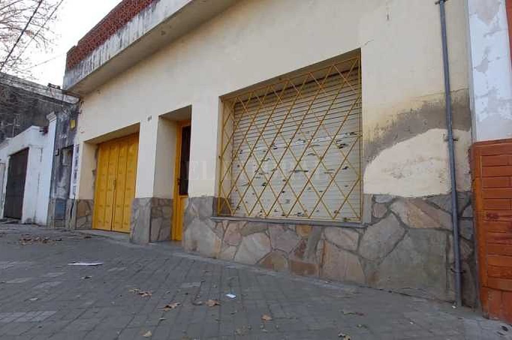 Vivienda donde residían la víctima
