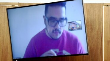 Ariel "Guille" Cantero en una audiencia judicial. Archivo El Litoral